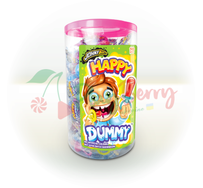 Упаковка льодяників Johny Bee Happy Dummy &quot;Соска&quot;, 90шт — Photo 1