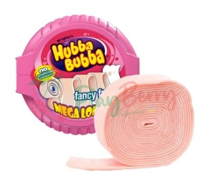 Жевательная резинка со вкусом Бабл Гамм Hubba Bubba Mega Long 180см. 12шт.*56 гр.