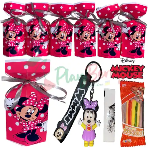 Упаковка конфет Mickey Mouse с сюрпризом, 6шт.