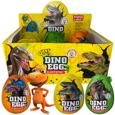 Яйце з сюрпризом Dino Egg, 6шт.