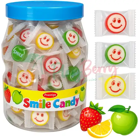 Упаковка леденцов Smile Candy, 100шт.