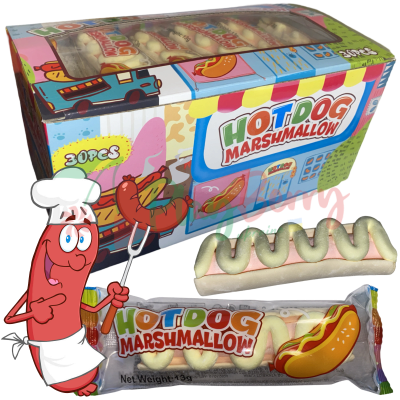 Упаковка маршмеллоу Hot Dog Marshmallow, 30шт.