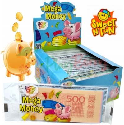Упаковка їстівних грошей Sweet&#039;n Fun Mega money, 30шт.