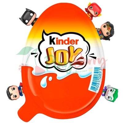 Упаковка Kinder Joy Funko Pop DC Heroes, 72 шт — Photo 4