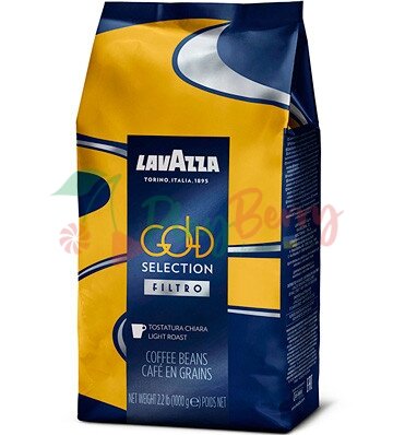 Упаковка Кави LavAzza Gold Selection Filtro в зернах 1 кг.