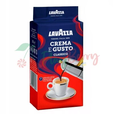 Кава мелена Лаваца (Lavazza) Crema e Gusto (кольорова уп.) 250 г