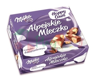 Коробка цукерок &quot;Milka Alpejskie Mleczko Happy Cows&quot; 330гр.
