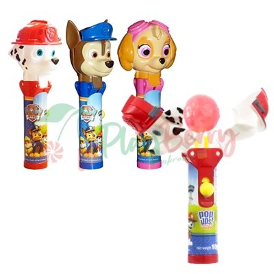 Контейнер-іграшка з льодяником Paw Patrol Spin Pop, 12шт. — Photo 4