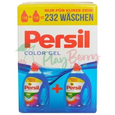 Упаковка Гелей Persil Color Для стирки цветных тканей, 2шт.*5.8л.