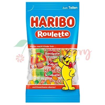 Упаковка мармеладных конфет &quot;HARIBO Roulette&quot; 25гр.*7шт.