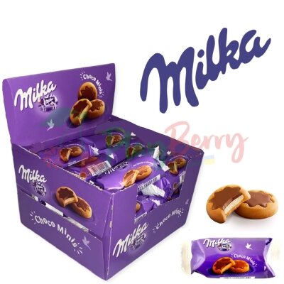 Упаковка печива &quot;Milka Minis&quot; Зірочки 24 шт.х37гр.