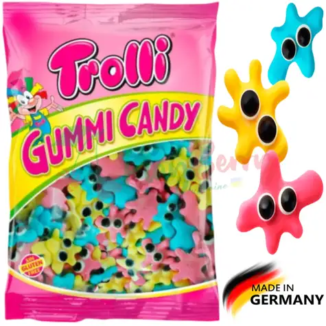 Упаковка жувального мармеладу "Trolli" Клякса, 1кг.