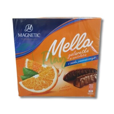 Шоколадні Цукерки Magnetic Mella Galaretka Апельсин 190 г