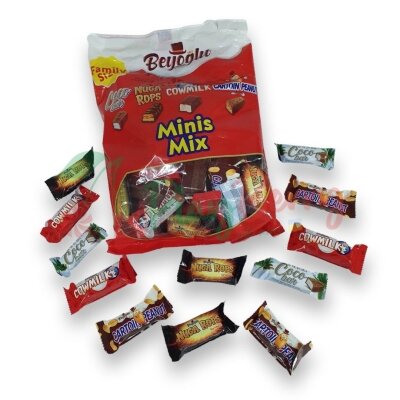Набор шоколадных батончиков Minis Mix Beyoglu, 1000г.