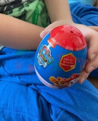 Упаковка пластикових яєць з іграшкою Paw Patrol Plastic Eggs 18шт. — Photo 2