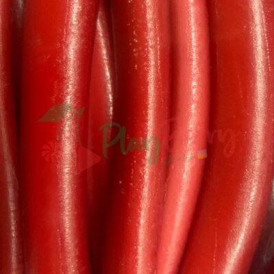 Упаковка мармеладных конфет JAKE JUMBOS Oiled Strawberry полено клубника, 30шт. — Photo 1
