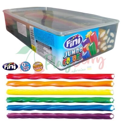Жевательные конфеты Fini Полино Джамбо цветные, 30шт.