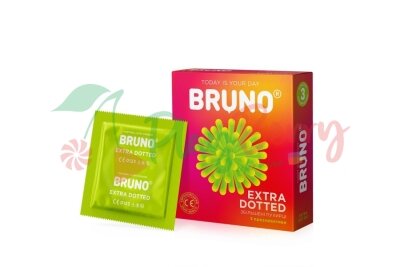 Упаковка презервативів &quot;Bruno&quot; Адвент 3*12шт. — Photo 2