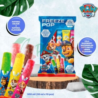 Фруктове морозиво-лід Paw Patrol Freeze Pop, 10шт. — Photo 2