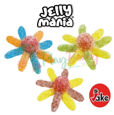 Упаковка мармеладних цукерок TM JAKE &quot;Jelly Mania&quot; Восьминоги кислі, 1кг. — Photo 1