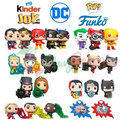 Упаковка Kinder Joy Funko Pop DC Heroes, 72 шт — Photo 3