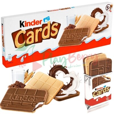 Печиво Kinder Cards, 5*2шт.