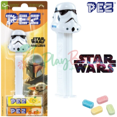 Игрушка с конфетами PEZ® Storm Trooper Mandalorian, 17г.