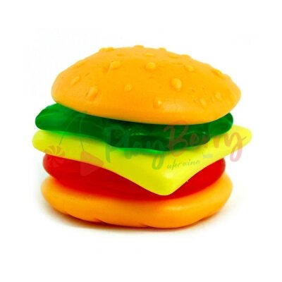 Упаковка жувальних мармеладних цукерок TROLLI mini burger 10гр*60 ШТ. — Photo 1