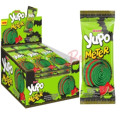 Упаковка мармеладных конфет Ulker Yupo Meter Арбуз, 24шт.