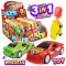 Упаковка леденцов JOHNY BEE® Whistle Car Pop 3в1, 24шт. — Photo 3