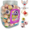 Упаковка желейных конфет с джемом 3D Bursting Ball Глаза, 60шт. — Photo 3