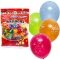 Упаковка повітряних кульок Happy birthday 20см, 100шт. — Photo 3