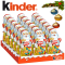 Упаковка шоколадных фигурок Kinder Санта-Клаус, 110г. х 18шт. — Photo 2