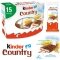 Шоколад Kinder Country з молочно-злаковою начинкою, 15шт. — Photo 3
