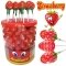 Упаковка льодяників на паличці Strawberry полуниця, 150шт. — Photo 2