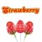 Упаковка льодяників на паличці Strawberry полуниця, 150шт. — Photo 3